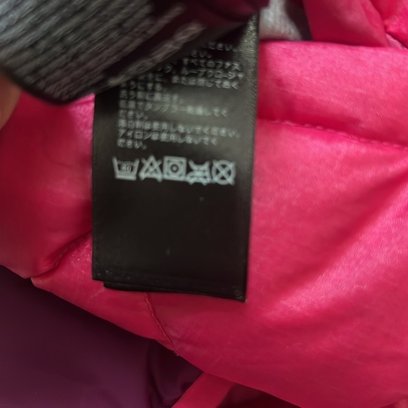 The North Face reversible pink/purple jacket, Girls L - Picture 11 of 11